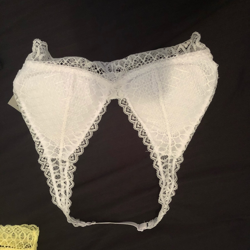 White bralette